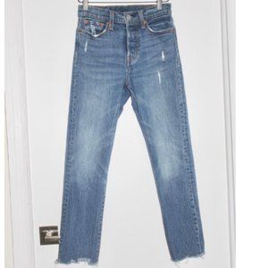 Women's Cropped Mid-Rise Levi's Jeans